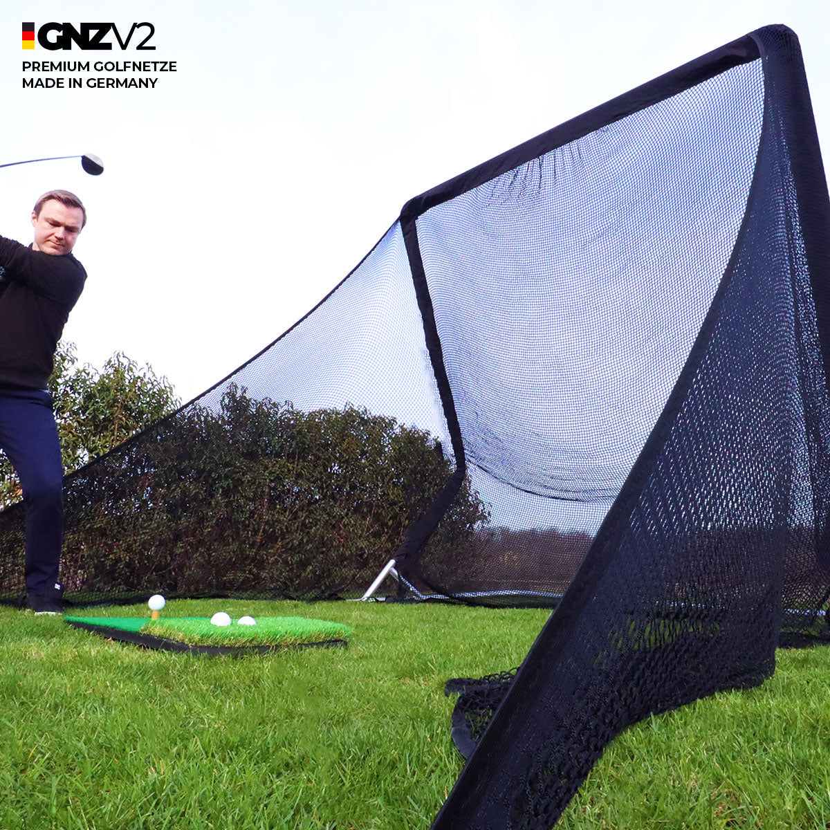 GNZV2 Golfnetz Modelle | Mit Abschlagmatte