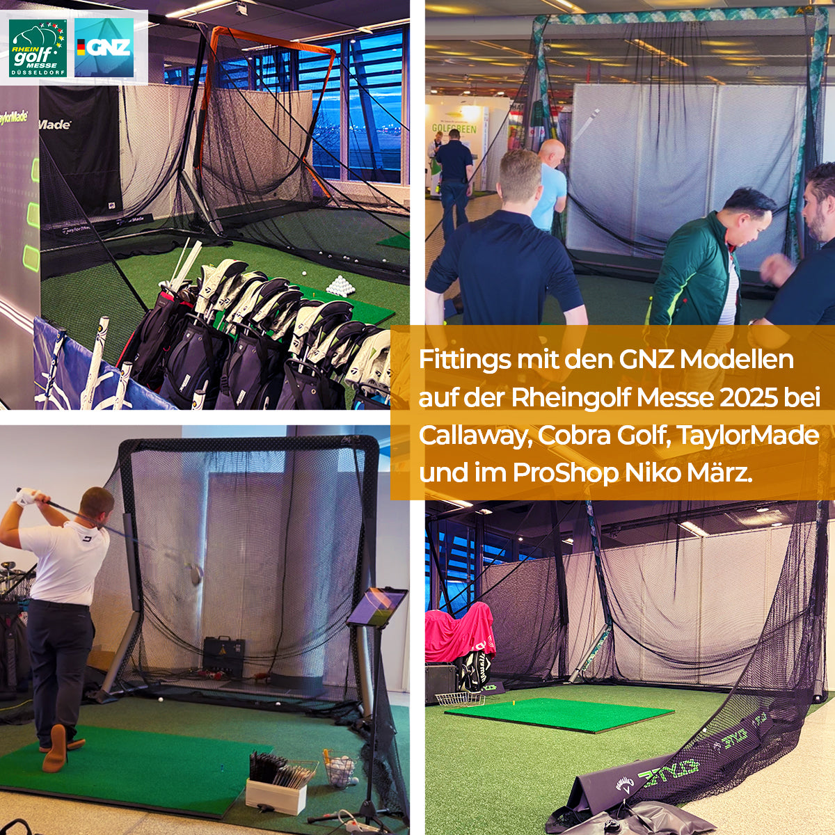 GNZV2 Golfnetz Driving Range | Modell XL | Inkl. Abschlagmatte Klein und Zubehör