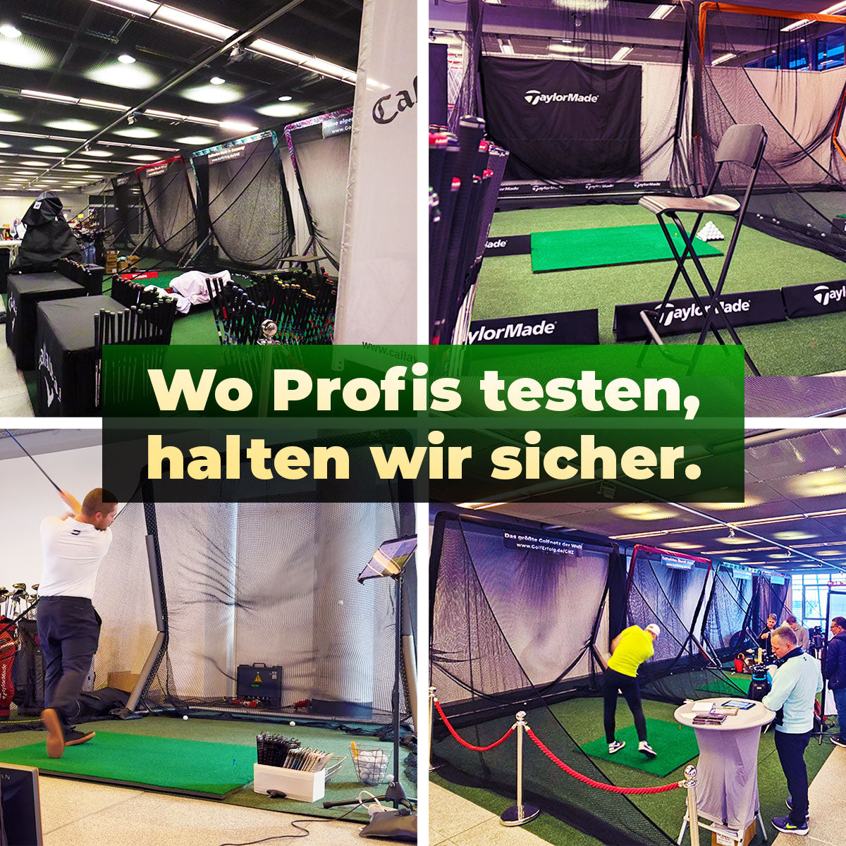 Golfnetz Driving Range L | H2,1m x B2,4m x T1,0m | Indoor & Outdoor | GNZV2