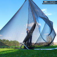 Golfnetz Driving Range XL | H2,4m x B2,5m x T1,2m | Indoor & Outdoor | GNZV2