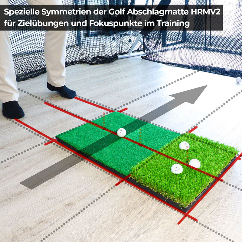 GNZV2 Golfnetz Driving Range | Modell L | Inkl. Abschlagmatte