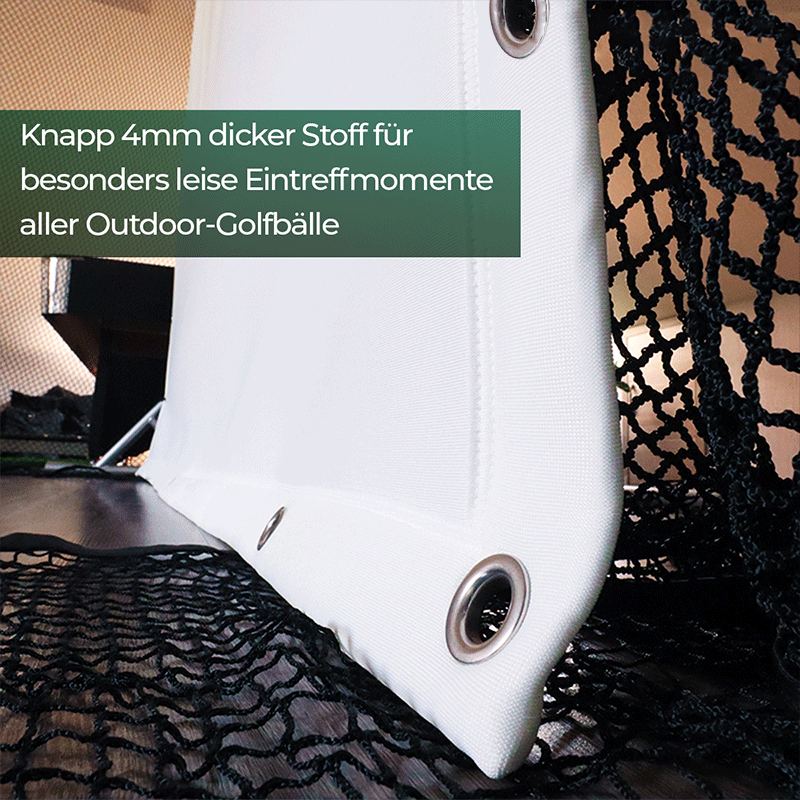 Golf Leinwand | 2,4m x 2,2m x 3,5mm | Universal einsetzbar