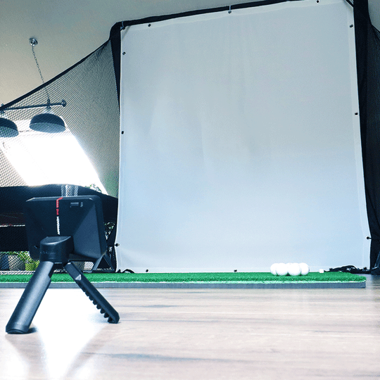 Écran de Projection Pour Golf | 2, 4 m x 2, 2 m x 3, 5 mm | Utilisation universelle