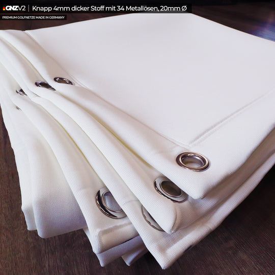 Filet de Practice de Golf GNZV2 | Modèle XL | Inclus Petit Tapis de Frappe + Écran de Frappe